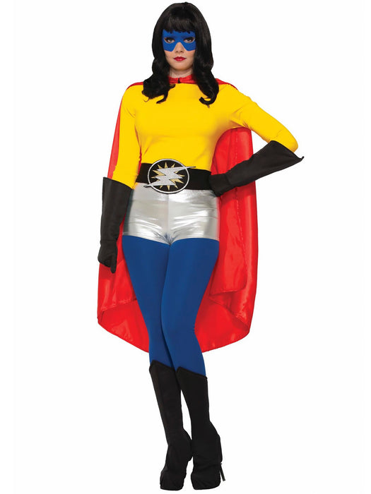 Womens Yellow Hero Shirt - costumesupercenter.com