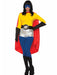 Womens Yellow Hero Shirt - costumesupercenter.com