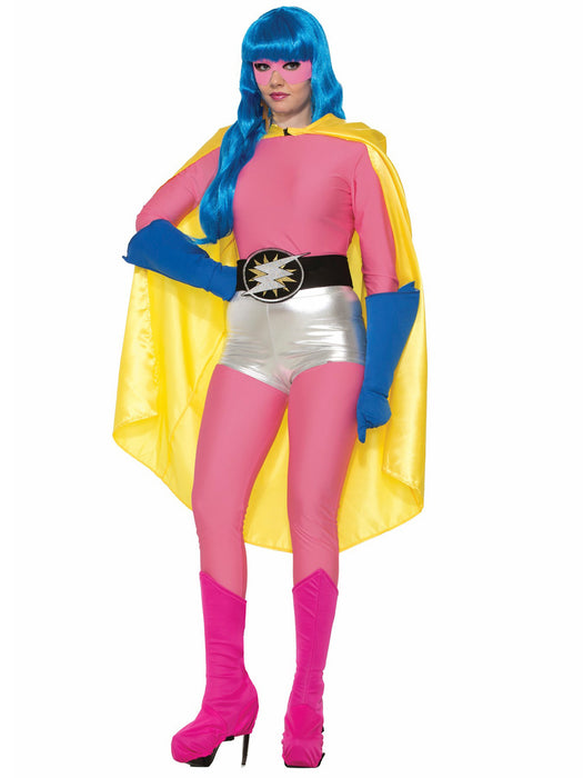 Womens Pink  Hero Shirt - costumesupercenter.com