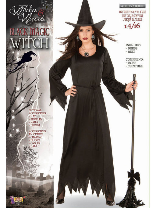 Women's Witches and Wizards Belted Dress - costumesupercenter.com