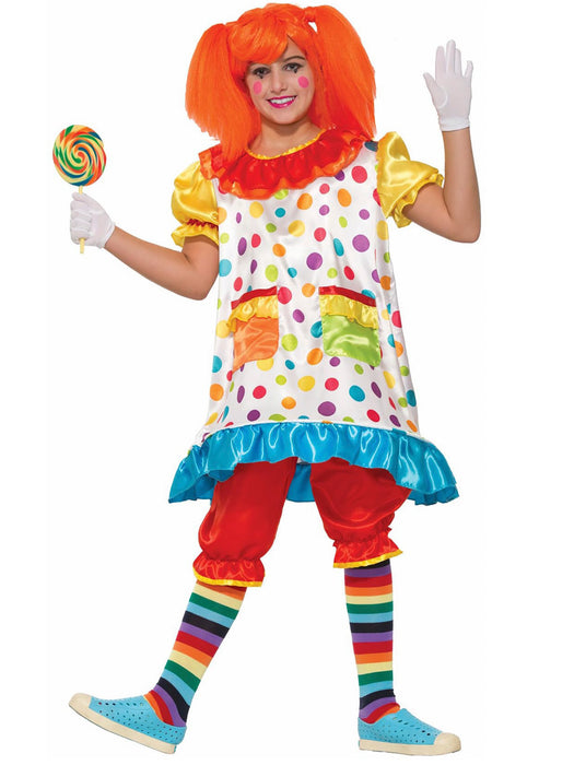 Girls Wiggles The Clown Costume - costumesupercenter.com