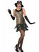 Womens Sequin Roaring 20s Flapper Costume - costumesupercenter.com