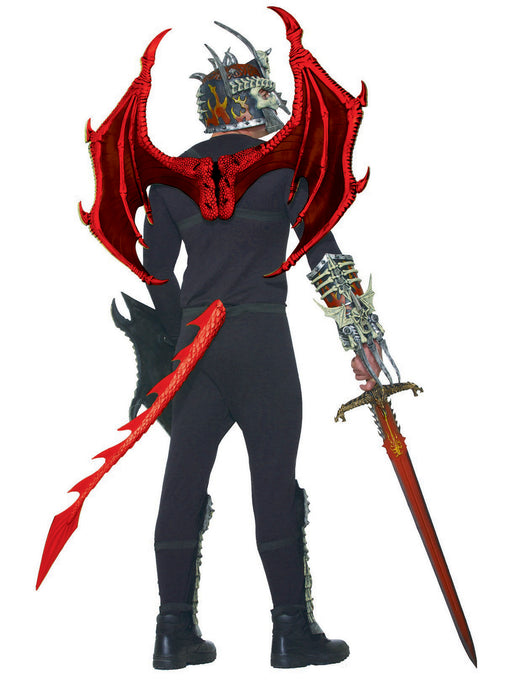 Adult Red Demon Wings - costumesupercenter.com