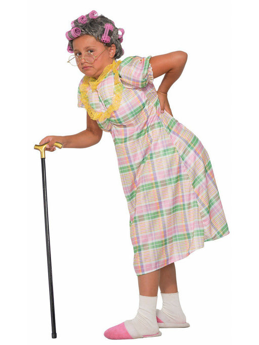 Kid's Granny Gertie Costume - costumesupercenter.com