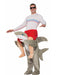 Mens Ride on Shark Costume - costumesupercenter.com