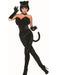 Womens Black Cat Corset - costumesupercenter.com