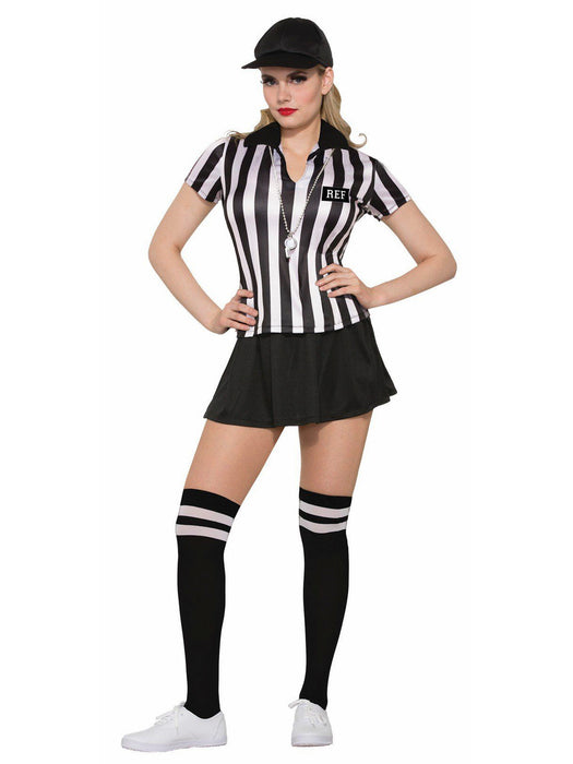 Womens Sexy Referee Costume Womens Sexy Referee Costume