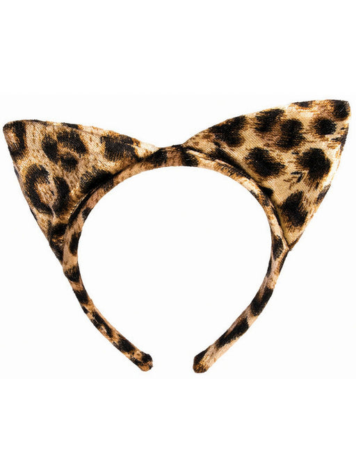 Adult Leopard Ears Headband - costumesupercenter.com