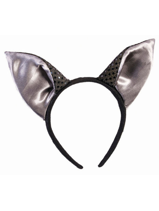 Adult Bat Ears Headband - costumesupercenter.com