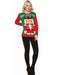 Mens Nut Buster Christmas Sweater - costumesupercenter.com