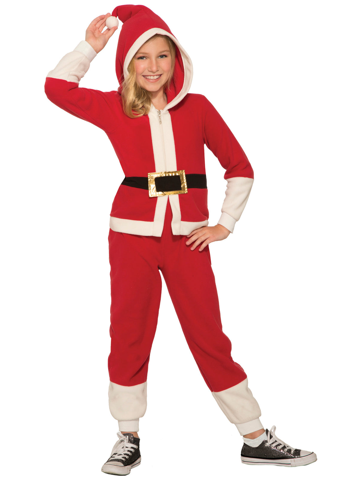 Childrens Santa Jumper Costume â Costume Super Center