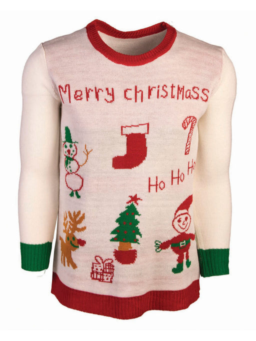 Merry Christmas Holiday Sweater - costumesupercenter.com