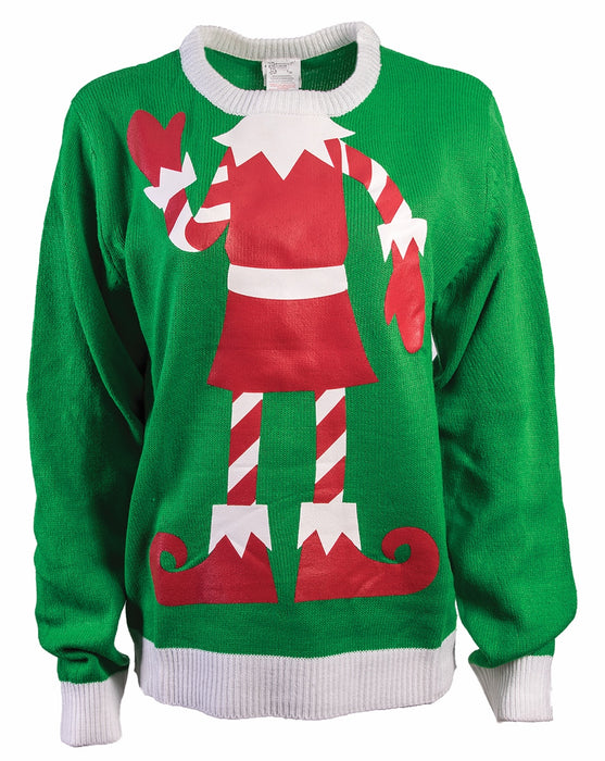 Elf Child Sweater - costumesupercenter.com