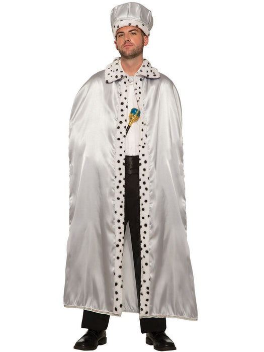Adult Silver King Crown - costumesupercenter.com