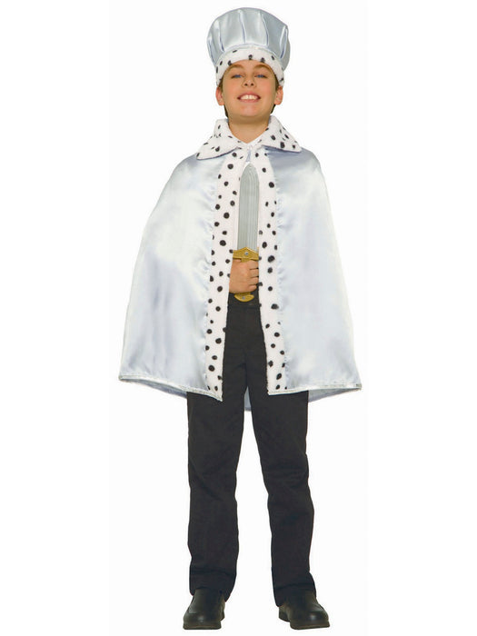 Silver King Crown for Kids - costumesupercenter.com