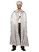 Royal Adult Silver Cape - costumesupercenter.com