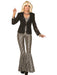 Womens Disco Sequin Blazer - costumesupercenter.com
