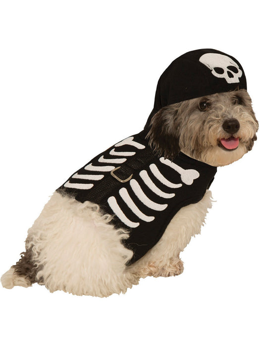 Pet's Skeleton Harness Costume - costumesupercenter.com