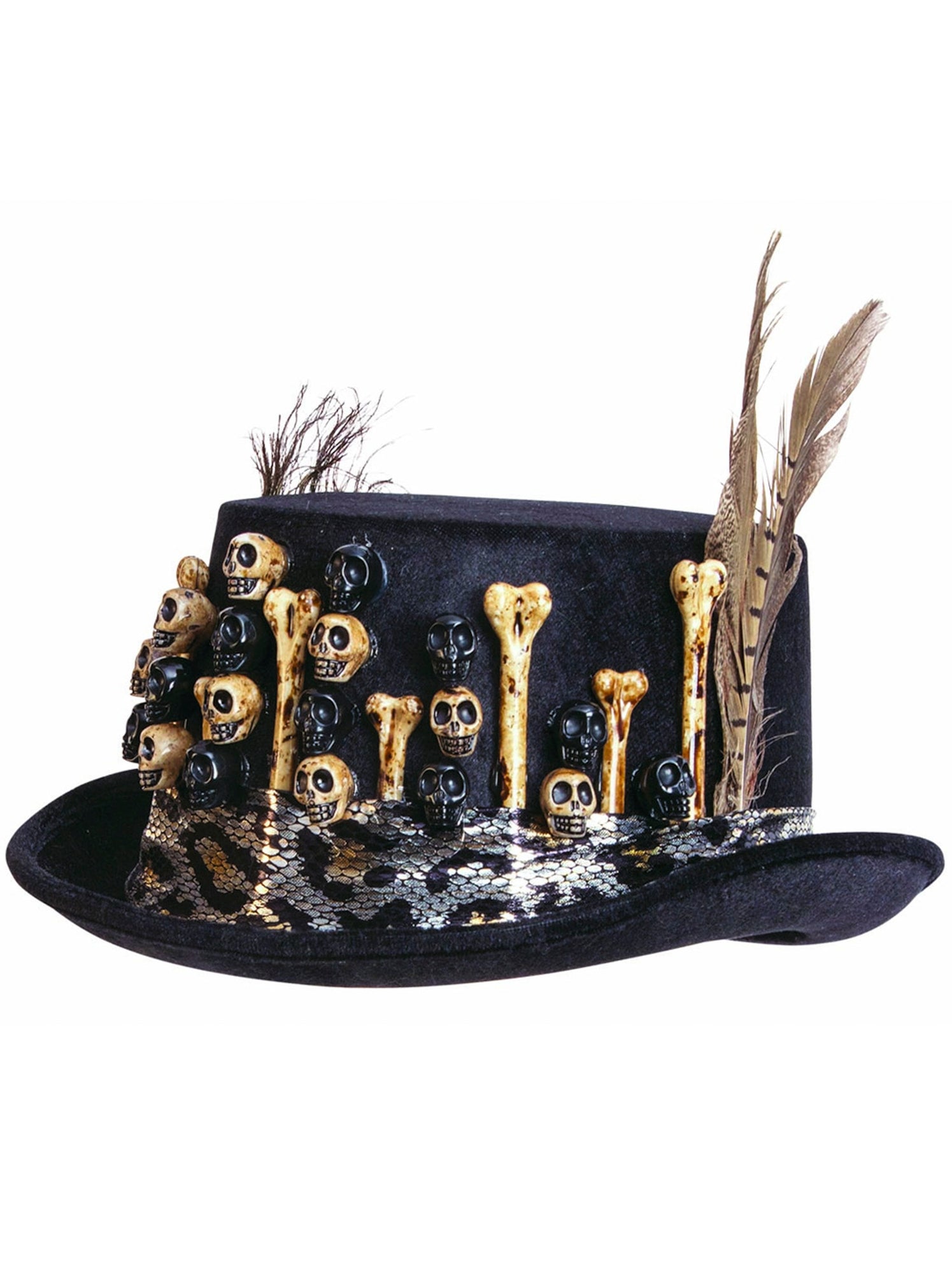 Voodoo Top Hat for Adults — Costume Super Center