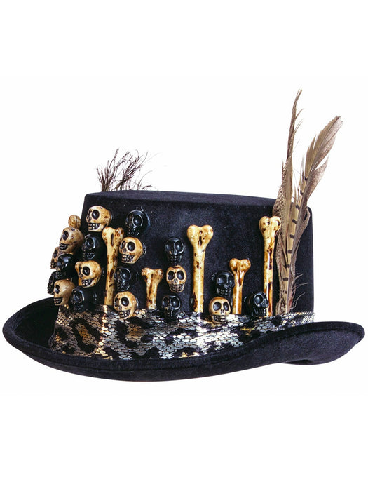 Voodoo Top Hat for Adults - costumesupercenter.com