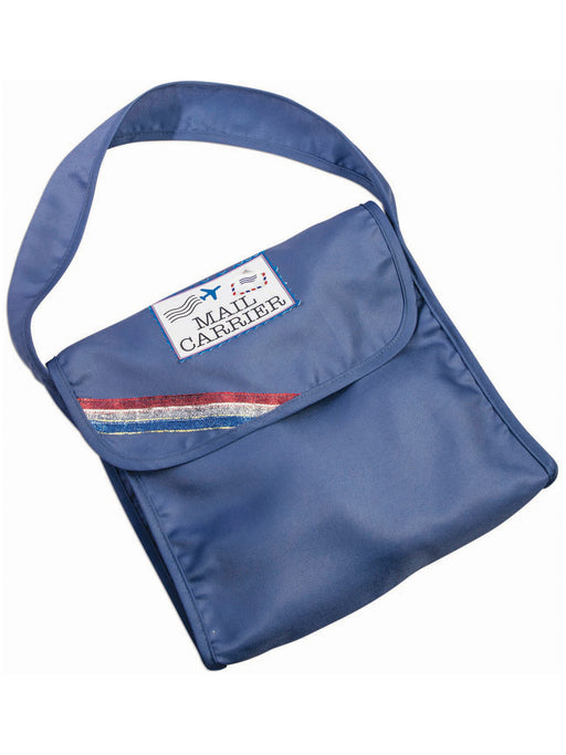 Kid's Blue Mail Carrier Bag - costumesupercenter.com