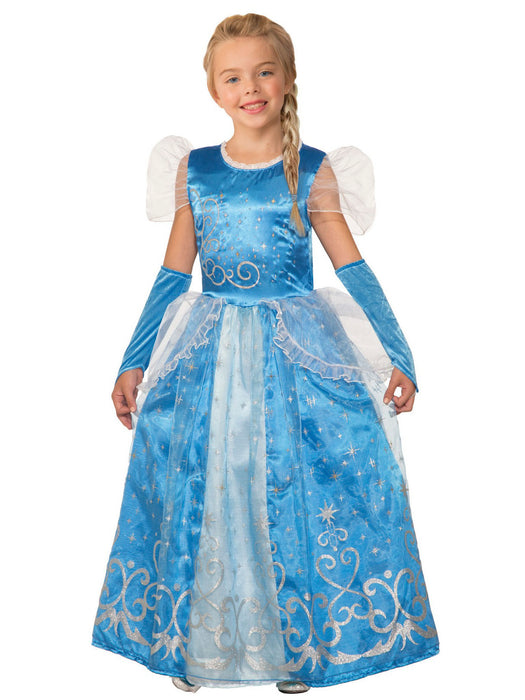 Princess Celestia Blue Costume for Girls - costumesupercenter.com