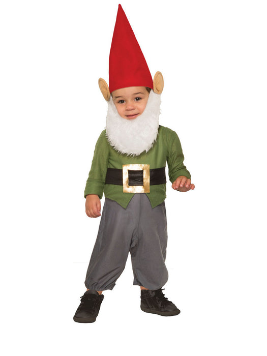 Baby/Toddler Baby Garden Gnome Costume - costumesupercenter.com