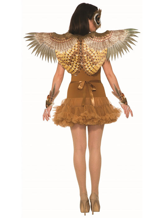 Adult Non-Feathered Owl Wristlets Accessory - costumesupercenter.com