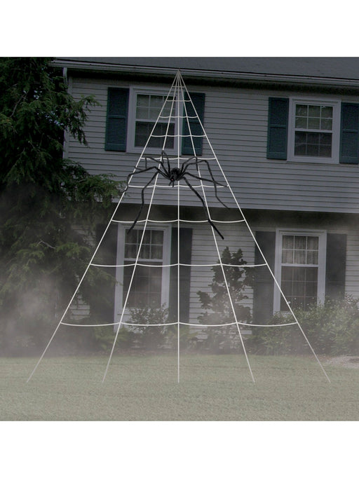 Giant Spider Web Decoration - costumesupercenter.com