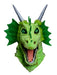 Green Moving Jaw Dragon Mask - costumesupercenter.com