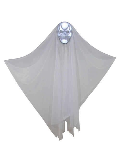 60" Hidden Face Light Up Skull Prop - costumesupercenter.com