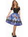 Womens Blue Chirstmas Eve Dress - costumesupercenter.com