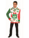 Mens Christmas Sweater"Festive Af" - costumesupercenter.com