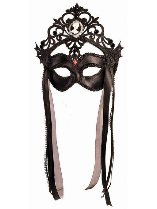 Dark Royalty Queen Mask - costumesupercenter.com