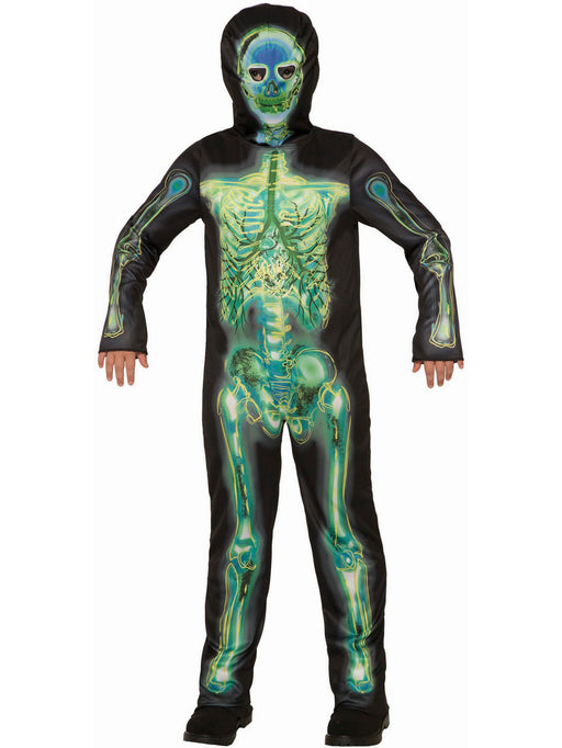 Sublimation - Radioactive Skeleton Costume - costumesupercenter.com