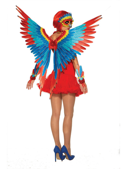 Parrot Tropical Mask - costumesupercenter.com