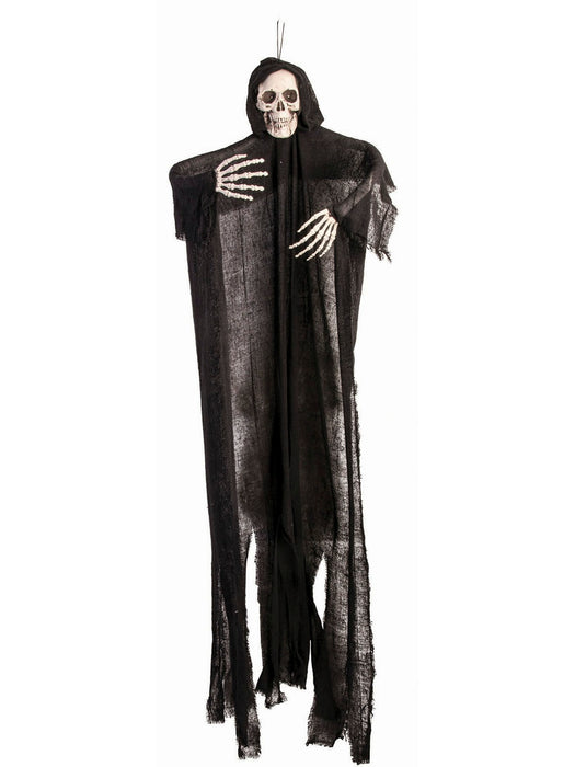 3 ft. Hanging Skull with Light-Up Eyes - costumesupercenter.com