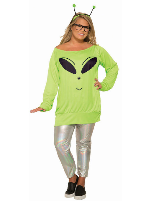 Spaced-Out Womens Plus Costume - costumesupercenter.com