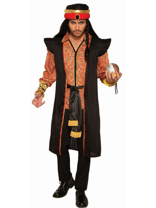 Men's Evil Desert Sorcerer Robe, Tunic and Turban - costumesupercenter.com