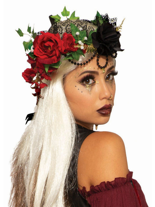Gypsy Flower Crown - costumesupercenter.com
