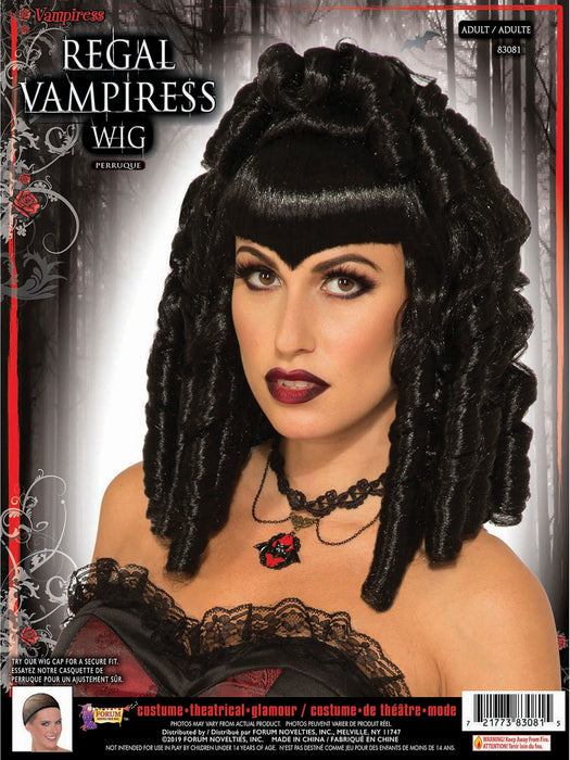 Vampire Queen Wig - costumesupercenter.com