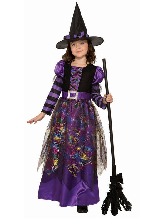 Spider Sparkle Witch Costume - costumesupercenter.com