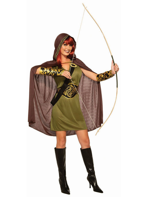 Adult Forest Huntress Costume - costumesupercenter.com