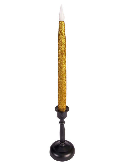 Tapered Candle (Led Gold) - costumesupercenter.com