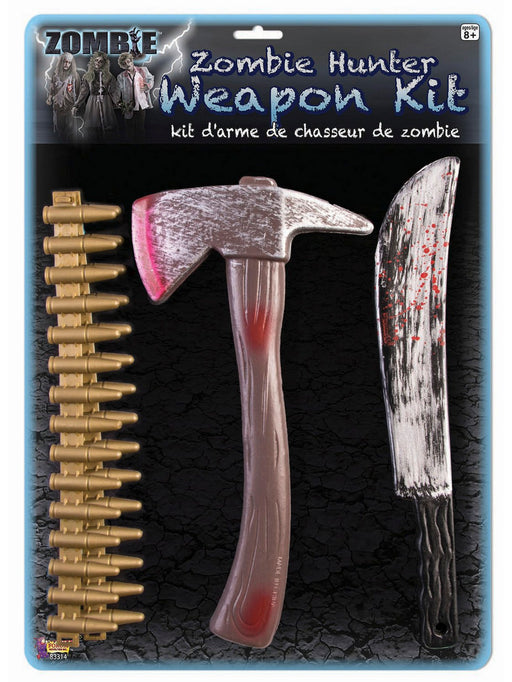 Zombie Killer Weapon Kit - costumesupercenter.com