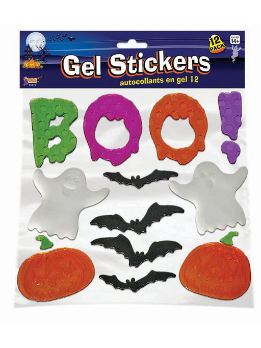 Halloween Gel Window Stickers - costumesupercenter.com