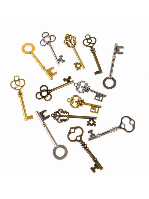 Bag of Antique Keys - costumesupercenter.com