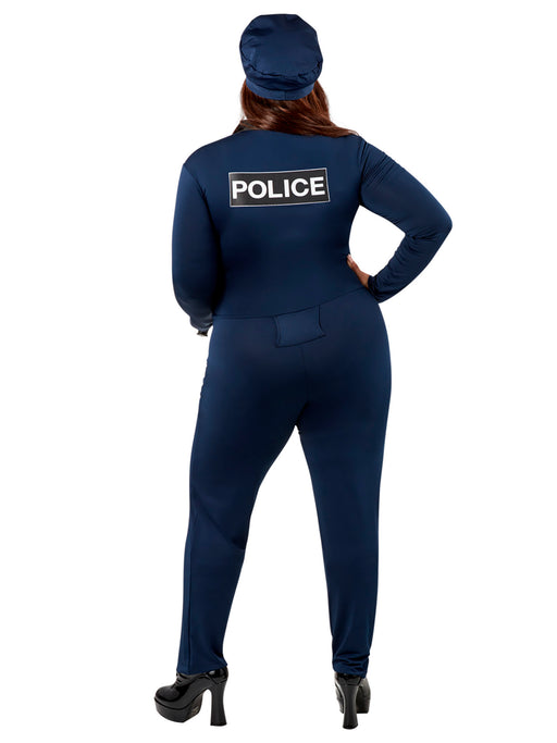 Adult Sexy Cop Plus Costume - costumesupercenter.com