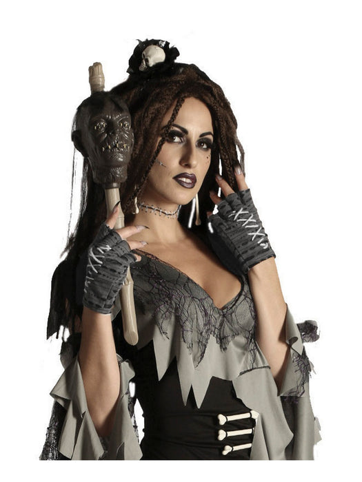 Voodoo Pair of Gloves - costumesupercenter.com