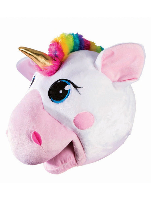 Unicorn Mascot Mask - costumesupercenter.com